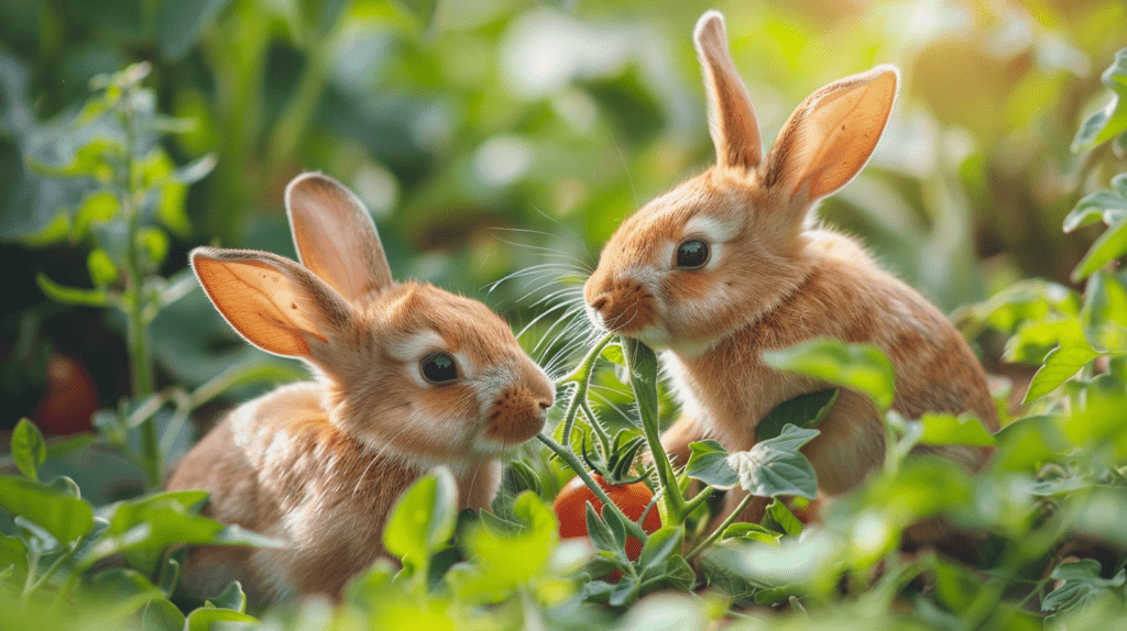 CAN Rabbits Eat Tomatoes Leaves?