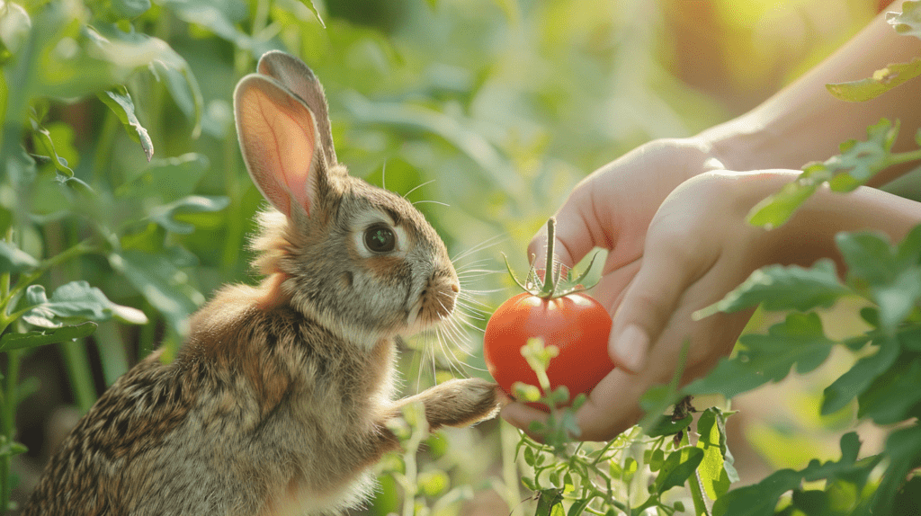 How Do You Feed Tomatoes to Rabbits: