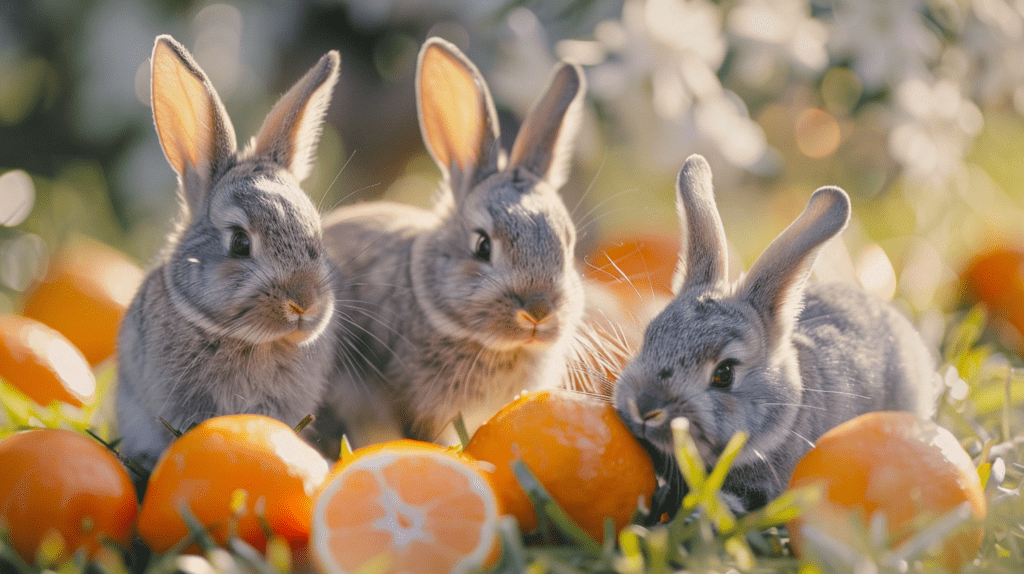 can bunnies eat mandarin oranges