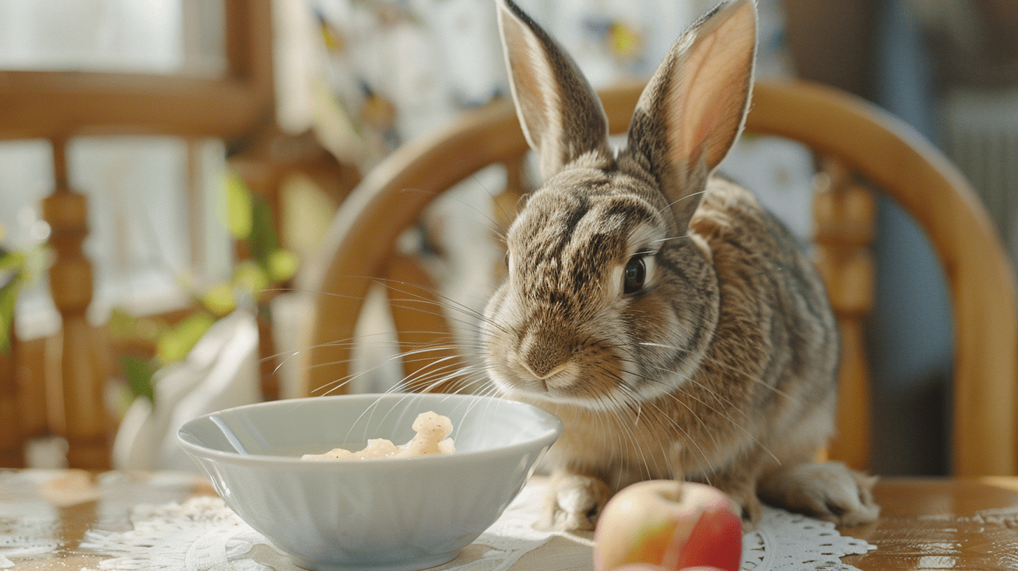 can rabbits eat applesauce