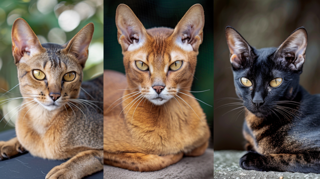 Types of Abyssinian Cats