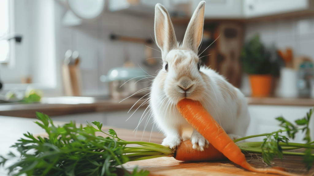 Disadvantages of Feeding Carrot Tops to Rabbits