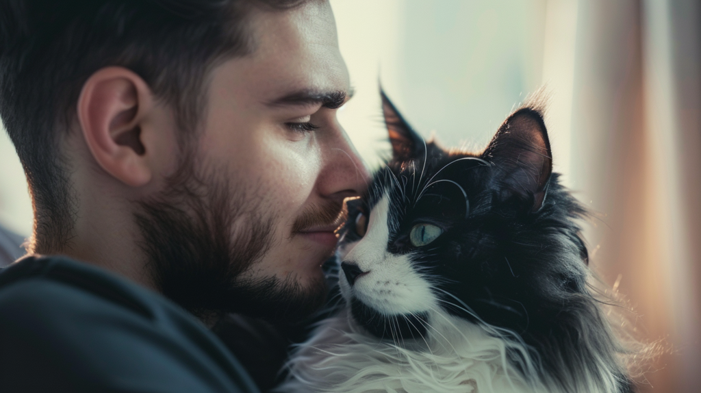 Black and White Ragdoll Cat Grooming and Care