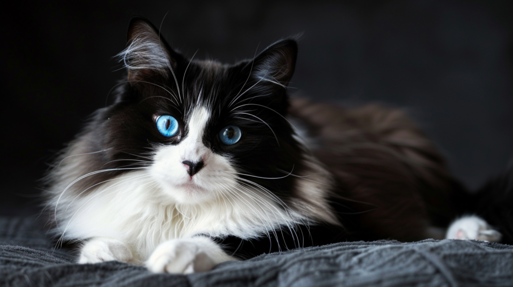 Black and White Ragdoll Cat Personality