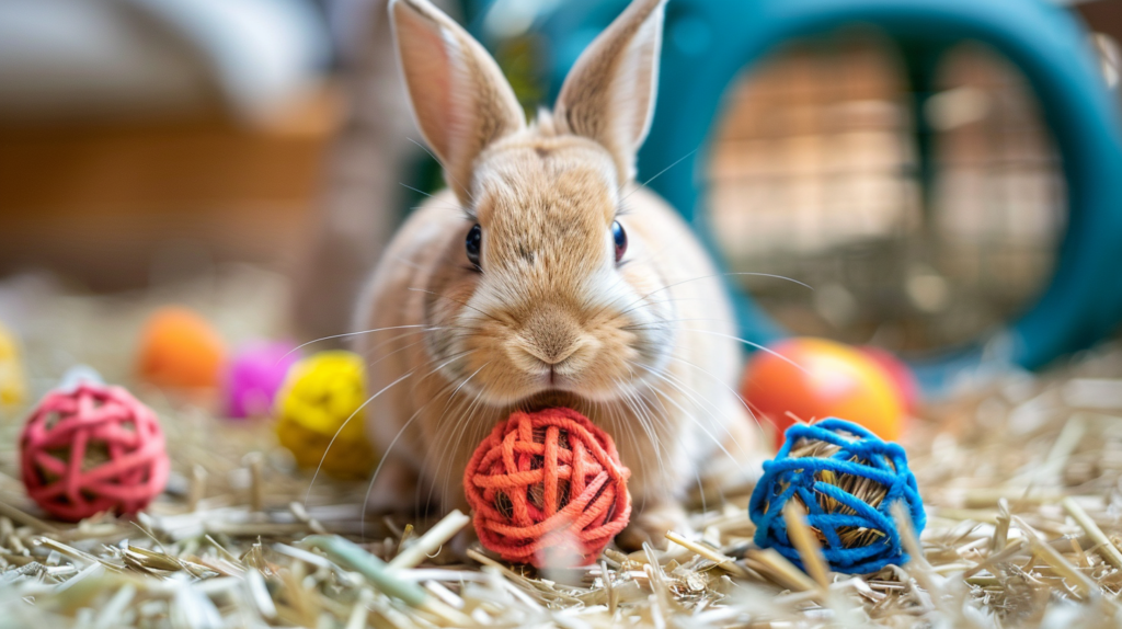 Homemade Rabbit Toys to Keep Your Bunny Happy